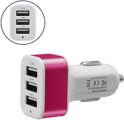 GloboStar Car Charger with Ports 3xUSB-A