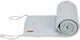 Little Dutch Sailors Bay Crib Bumpers Classic Inside Light Blue 30x180cm