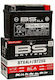 BS SLA Closed Type Motorcycle Battery 50A with Capacity 4.2Ah