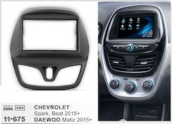 Πρόσοψη 2 Din για Chevrolet Spark Daewoo Matiz 2009-2015 Πρόσοψη 2 Din για Chevrolet Spark Daewoo Matiz 2009-2015