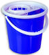 Viomes Mop Bucket Plastic Capacity 13lt Blue