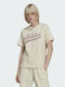 Adidas Modern B-Ball Γυναικείο Αθλητικό T-shirt Wonder White