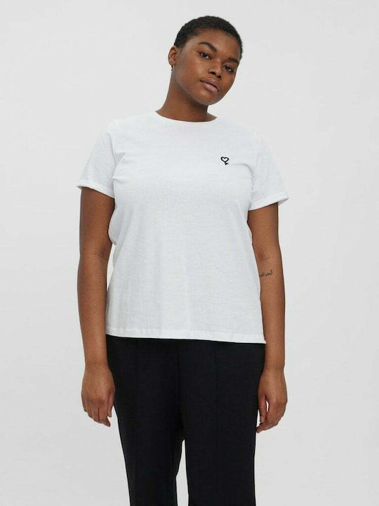 Vero Moda Women's T-shirt Bright White
