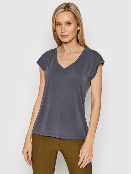 Vero Moda Γυναικείο T-shirt Γκρι