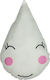 Mother Baby Crib Decorative Pillow Drop Green 25x40cm