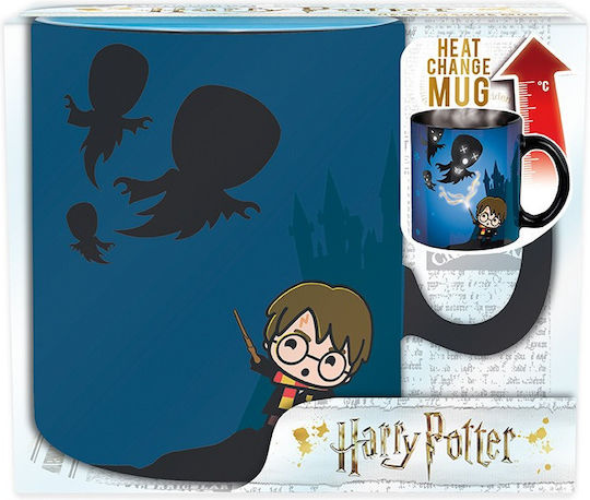 Abysse Harry Potter - Expecto Patronum Heat Change Κούπα Κεραμική Μπλε 460ml
