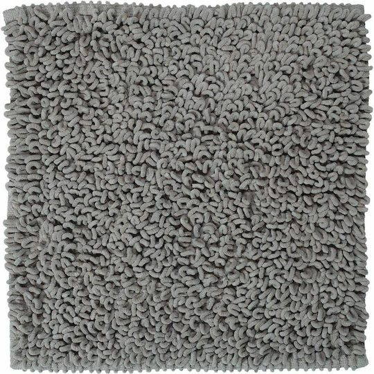 Sealskin Bath Mat Microfiber Square Twist 294646812 Light Grey 60x60cm