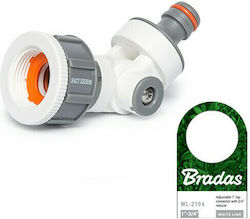 Bradas WL-2194 Съединител за маркуч на смесител 25.4x19мм Бял
