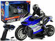 Lean Toys Motorcycle Радиоуправляема Мотоциклет Син