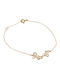 Gold Bracelet 14 Carat 4220-0026TRI