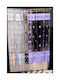 Sealskin Vinyl Shower Curtain 177x182cm Lilac