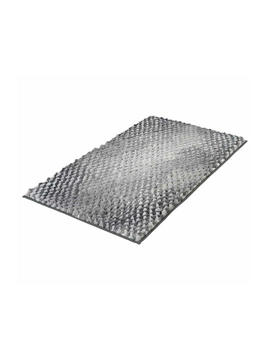 Kleine Wolke Non-Slip Bath Mat Square Cory 9121901135 Grey 60x60cm