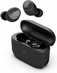 Jlab GO Air Pop In-ear Bluetooth Handsfree Căști cu rezistență la transpirație și husă de încărcare Negră