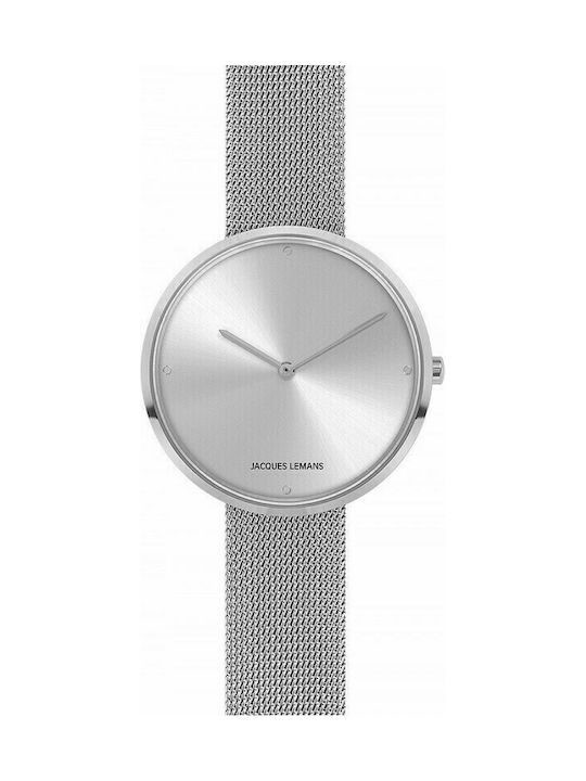 Jacques Lemans Design Collection Uhr mit Silber...