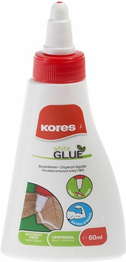 Kores Κόλλα Gel White Glue για Χειροτεχνίες 60ml