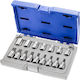 Expert Tools Карудаки Torx с Каре Приемник 1/2" Комплект 16бр & Съвети Т20-60