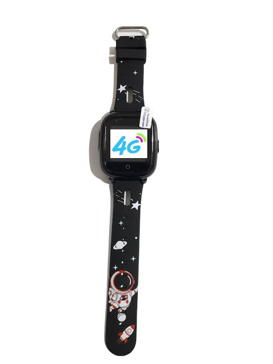 Wonlex Παιδικό Smartwatch 4G με GPS & Κάμερα Μαύρο