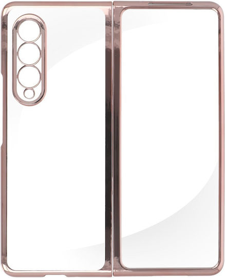 Forcell Focus Back Cover Πλαστικό Ροζ Χρυσό (Galaxy Z Fold 3)