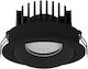 SoleLuce Waterproof Outdoor Ceiling Spot in Black Color 2068112329