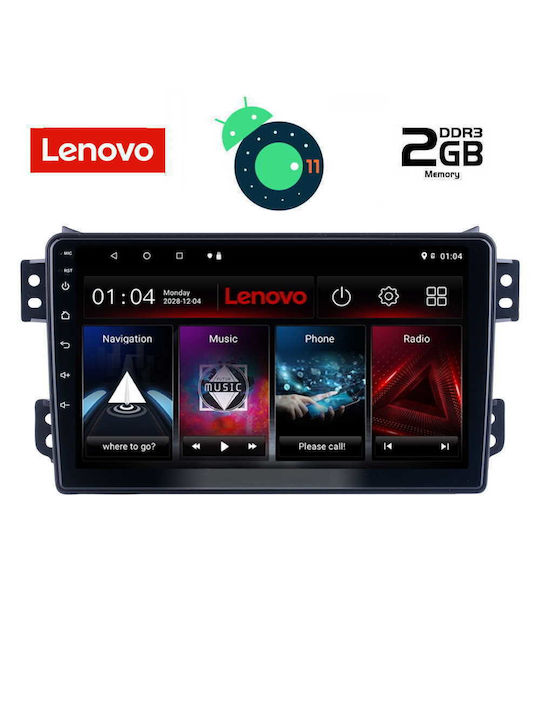 Lenovo LVB 4682_GPS Ηχοσύστημα Αυτοκινήτου για Opel Agila / Suzuki Splash 2008+ (Bluetooth/USB/WiFi/GPS) με Οθόνη Αφής 9"