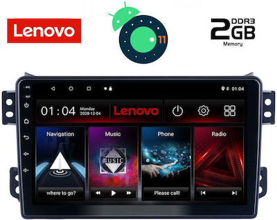 Lenovo LVB 4682_GPS Ηχοσύστημα Αυτοκινήτου για Opel Agila / Suzuki Splash 2008+ (Bluetooth/USB/WiFi/GPS) με Οθόνη Αφής 9"