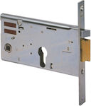 Cisa Recessed Lock Silver