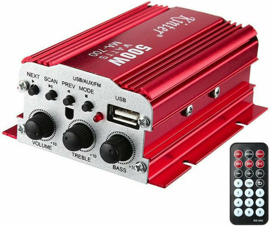 Ενισχυτής Karaoke MA-700 Κόκκινος