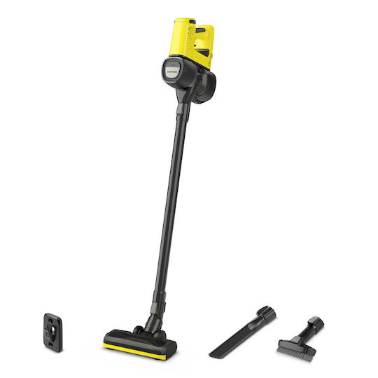 Karcher VC 4s Cordless Sea Rechargeable 2 in 1 Stick & Handheld Vacuum 18V Yellow