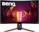 BenQ Mobiuz EX3210R VA Curved Gaming Monitor 31.5" QHD 2560x1440 165Hz