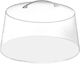 Garibaldi Commercial Serving Round Plate Plastic Cover 28x28x11cm