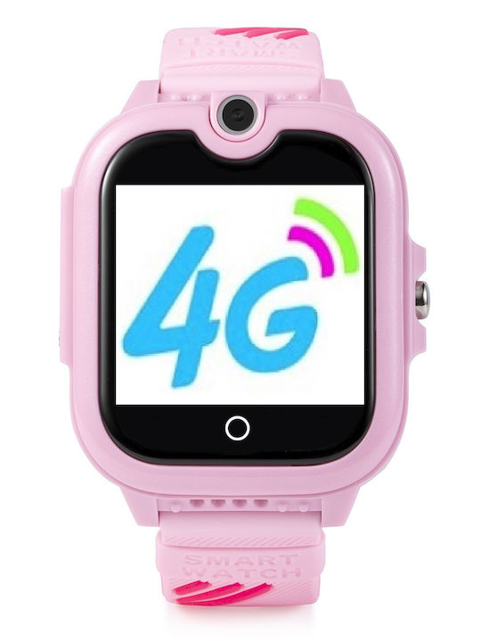 Wonlex Παιδικό Smartwatch με GPS & Κάμερα Ροζ