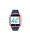 Wonlex Kids Digital Watch with GPS and Rubber/Plastic Strap Pink