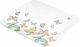 Kleine Wolke Butterflies Shower Mat with Suction Cups Multicolour 55x55cm
