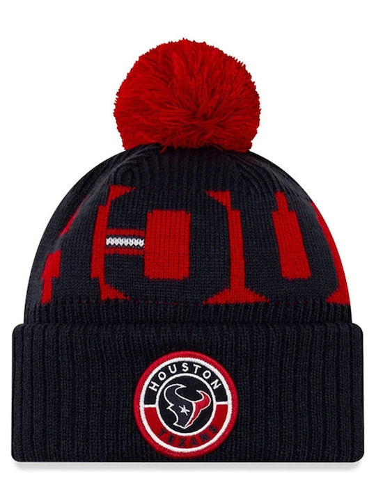 Nfl Houston Texans Beanie Παιδικό Σκουφάκι Πλεκτό Μαύρο