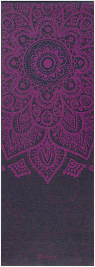 Gaiam Plum Sundial Covor de exerciții fizice Yoga Violet (173x61x0.6cm)