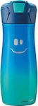 Maped Kids Stainless Steel Water Bottle with Straw Concept Kids Picnik Blue 580ml
