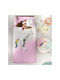 Saint Clair Kids Duvet Set Single with Pillowcase Ceros Pink 160x220cm