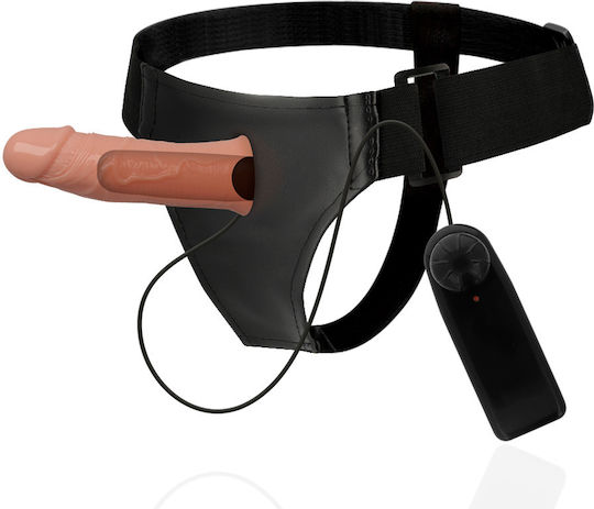 Harness Attraction Harness Attraction Gregory Harness με Dildo 16.5cm σε χρώμα Flesh