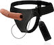 Harness Attraction Harness Attraction Marcos Harness με Dildo 15cm και Δόνηση στο χρώμα του δέρματος