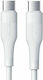 Joyroom S-1830M3 USB 2.0 Cable USB-C Male - USB-C 60W PD White 1.8m