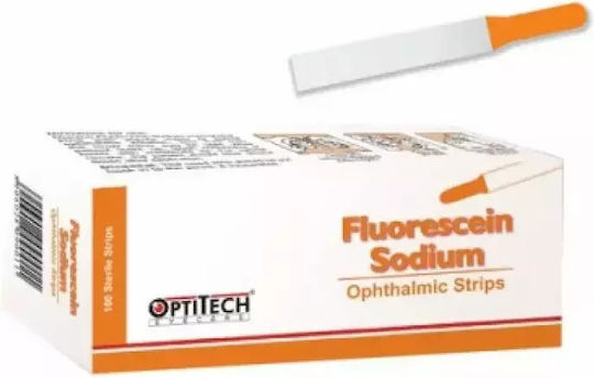 Medical Consumables 100pcs Fluorescein Ophthalmic Strips 20056