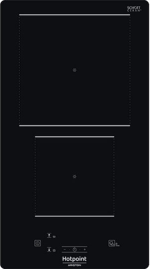 Hotpoint-Ariston Domino Κεραμική Εστία Αυτόνομη 28.4x51εκ.