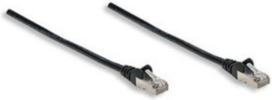 Intellinet S/FTP Cat.5e (Gigabit) Καλώδιο Δικτύου Ethernet 1m Μαύρο