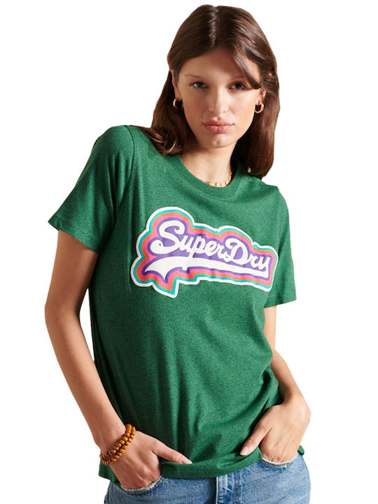 Superdry Damen T-shirt Grün