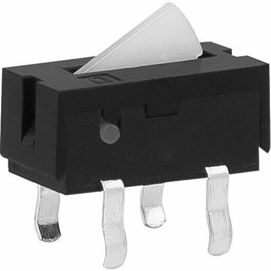 Διακόπτης Limit Switch Mini 4pin Μαύρο