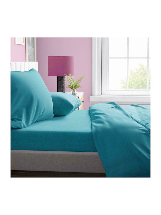 Dimcol Duvet Queen 220x240cm Solid 493 Turquois...
