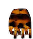 Due esse Set Claw Clips for Hair Tartaruga Brown 4 Pieces