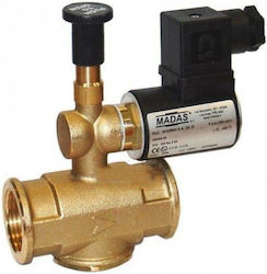 Madas 65.08.14.03 Two-Way Gas Solenoid Valve 1"