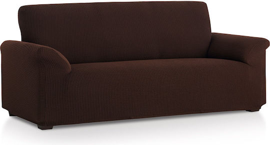 Aithrio Bali Elastic Cover for Three Seater Sofa C/3 Brown 1pcs BALI-KANAPES-C/3-Καφέ-Τριθέσιος