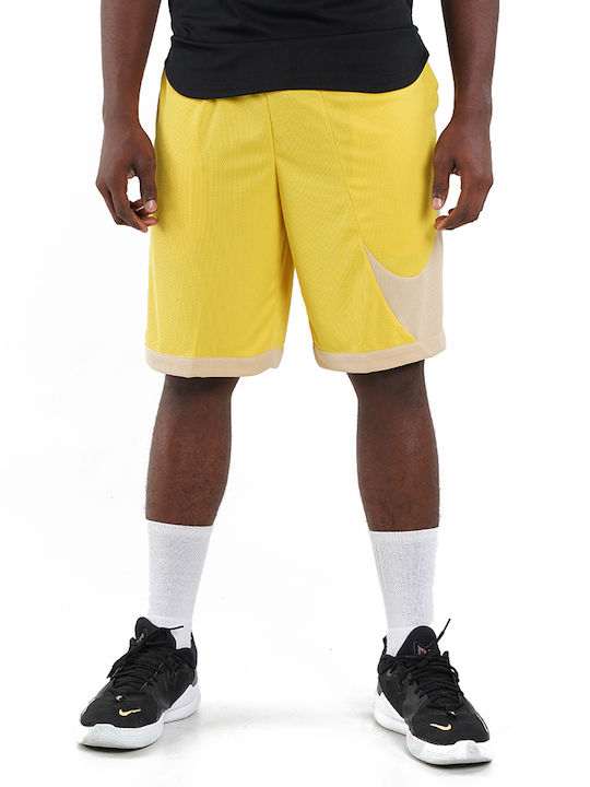 Nike Αθλητική Ανδρική Βερμούδα Κίτρινη